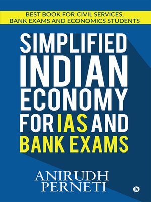 cover image of Simplified Indian Economy For  Ias And Bank Exams
